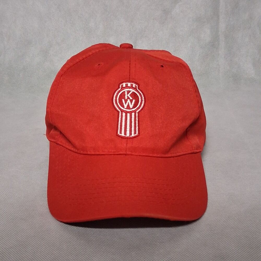 Kenworth Ballcap Hat Red Adjustable Kenworth of Lincoln Nebraska